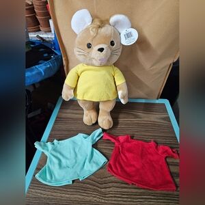 Baby First Plushie Mouse with interchangeable shirts🐭